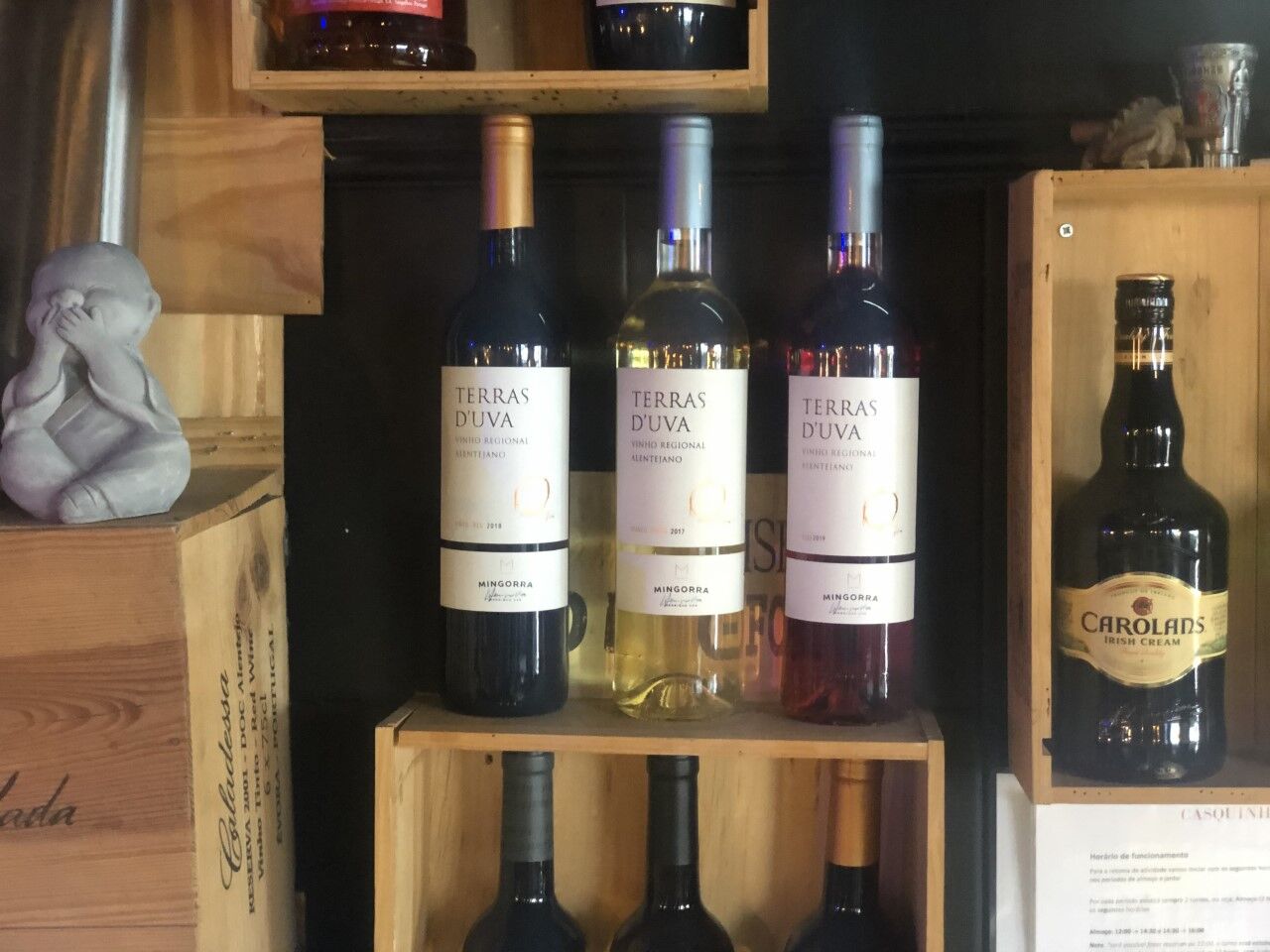 O nosso vinho da casa 