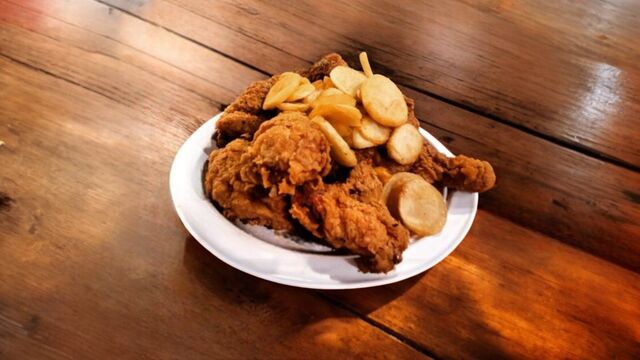 Knuspriges Hähnchen