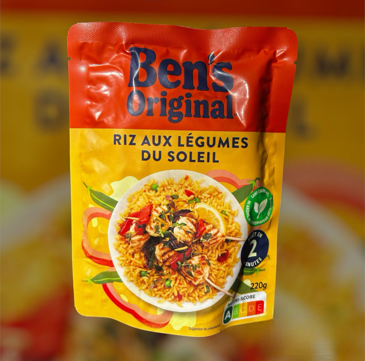 Riz aux légumes du soleil Ben’s Original [220g] - 3.90€