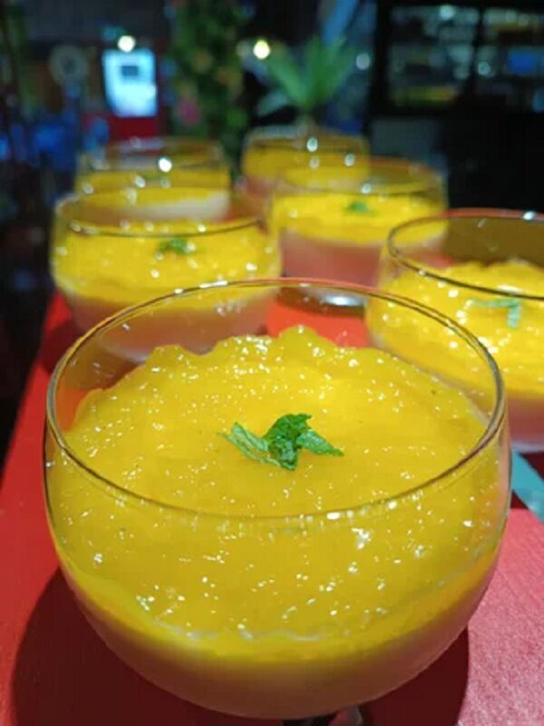 Panna Cotta à la mangue
