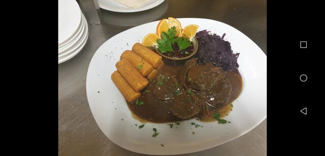 Hirschbraten