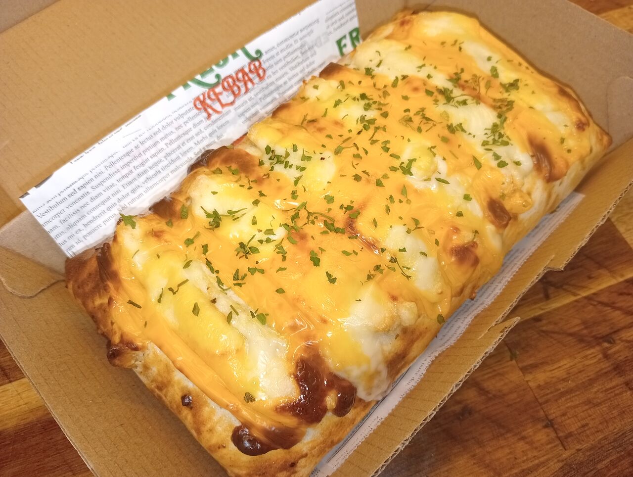 Tacos gratiné cheddar raclette