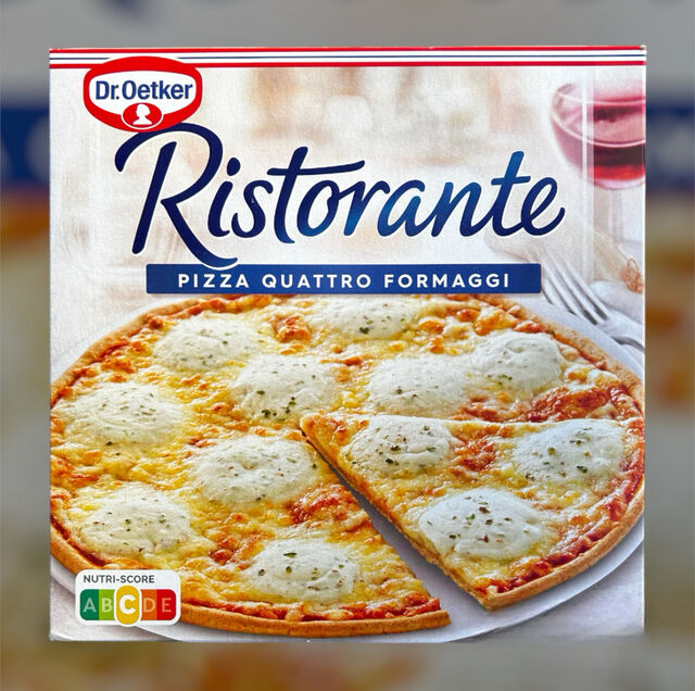 Pizza Quattro Formaggi Ristorante [340g] - 6.90€