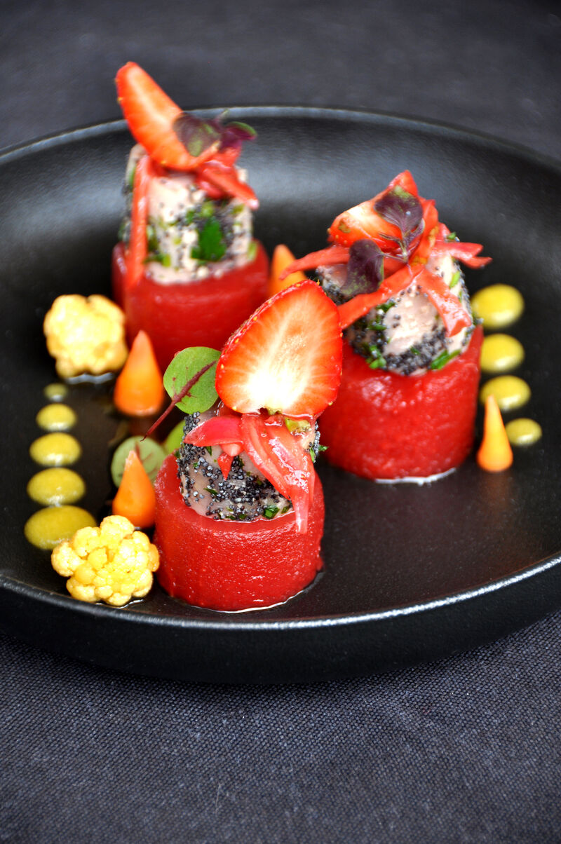 ...et le tableau se termine... l'heure de déguster !