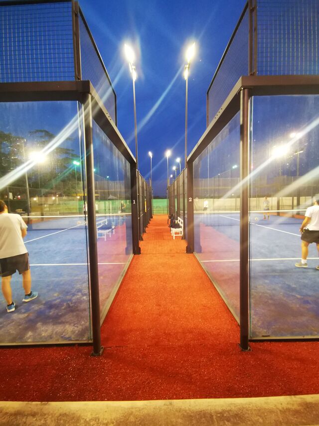 3 campi da padel super panoramici