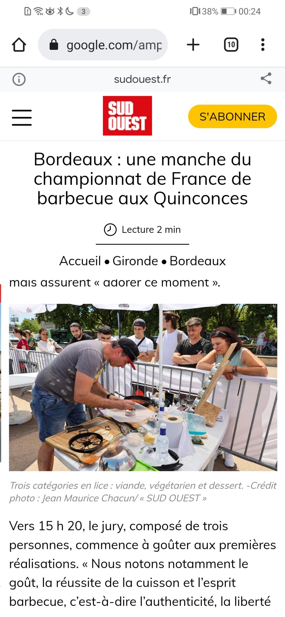 Sud Ouest Gironde 02/07/2022
