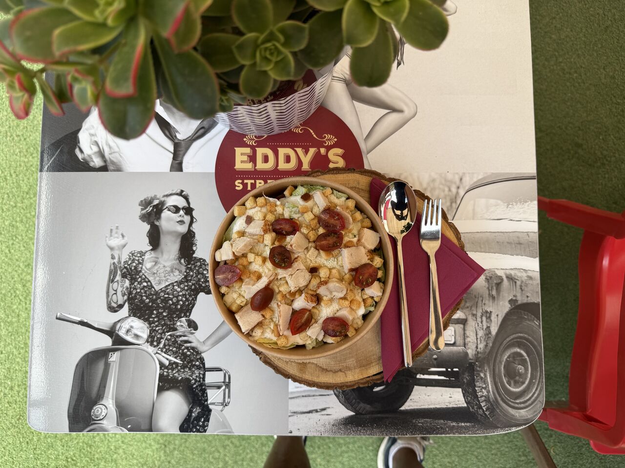 ENSALADA CESAR - Eddy's Street Food Guardamar