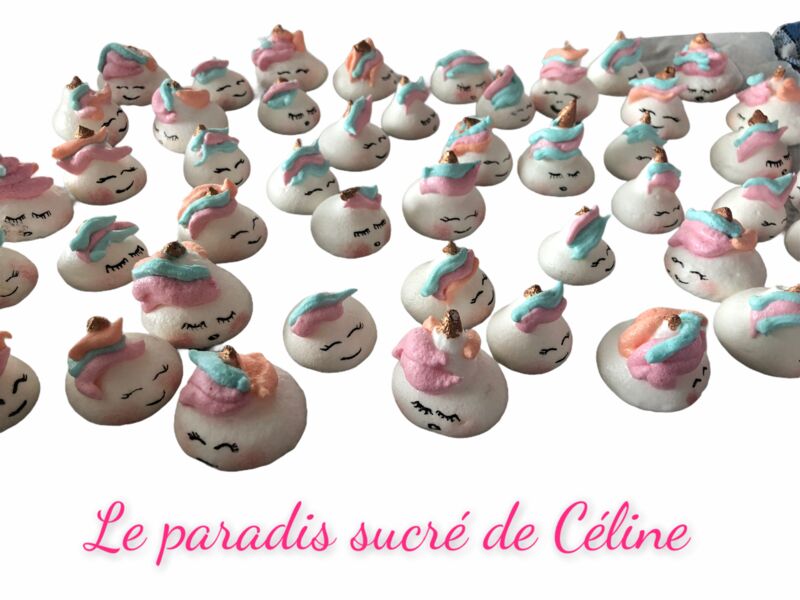 Meringues Licorne