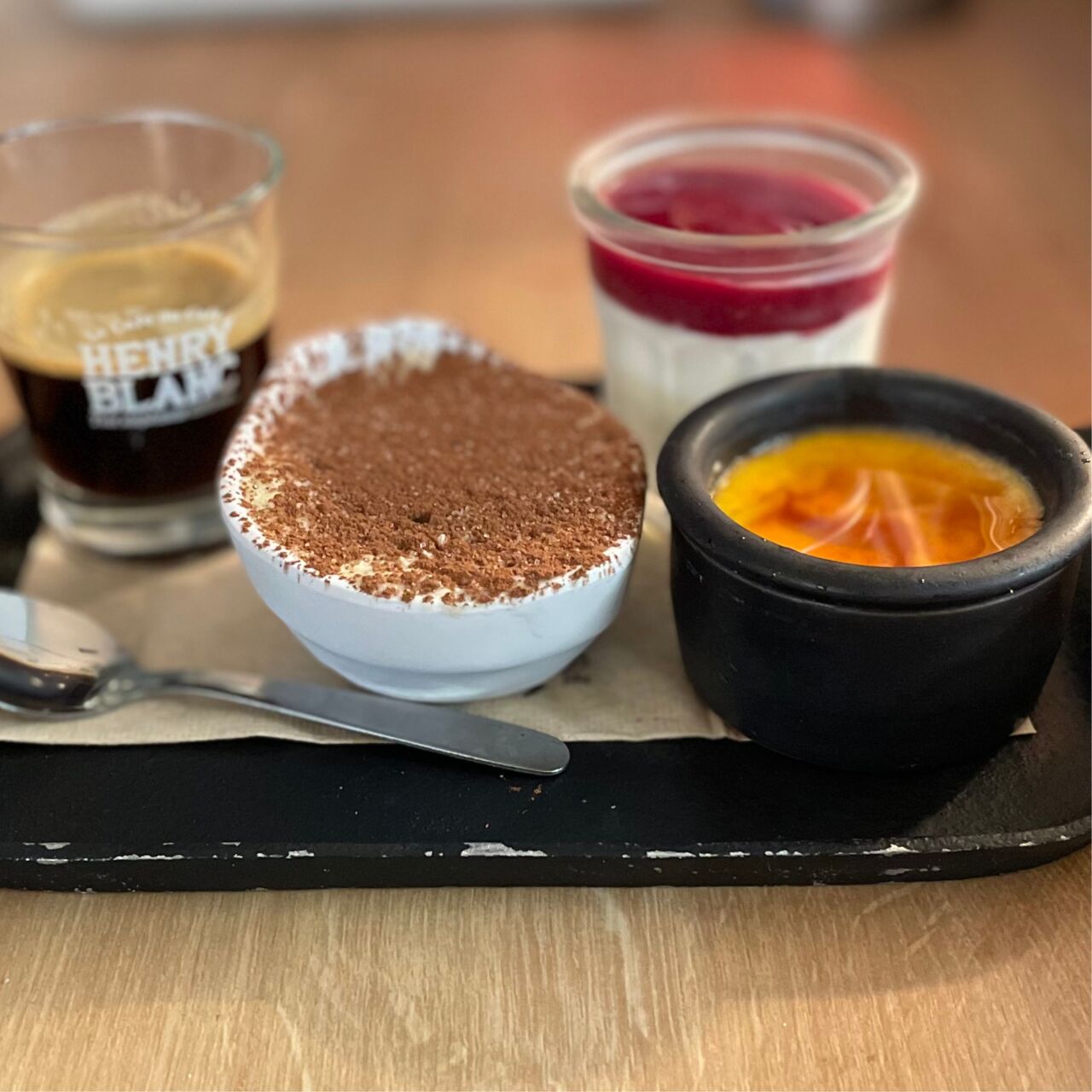 Notre café gourmand