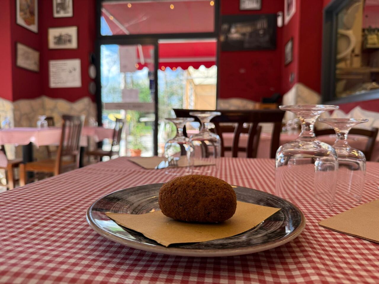 Supplì pomodoro e basilico