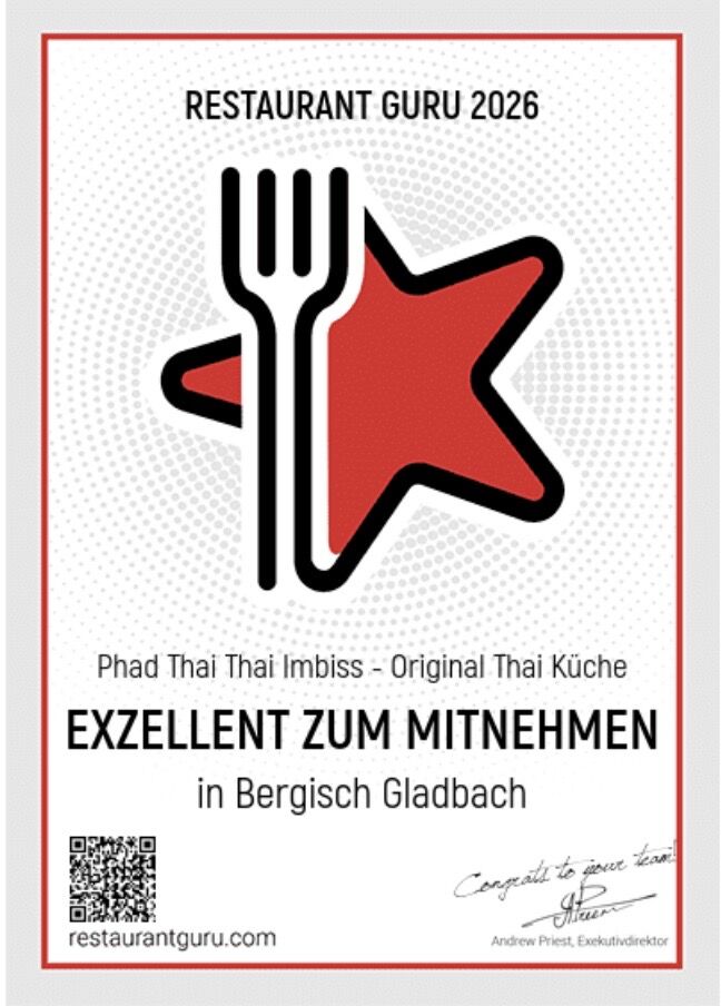 2.Auszeichnung von Restaurant GURU