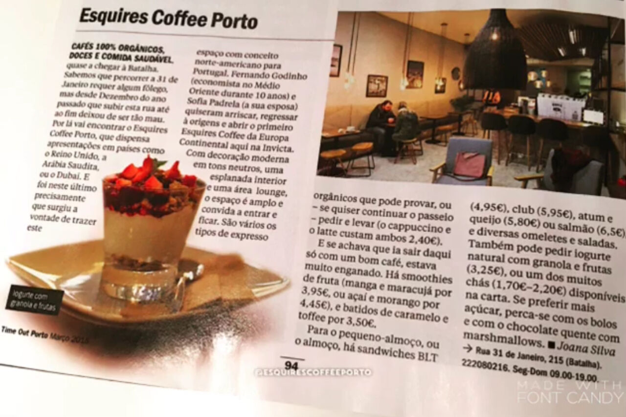 Esquires Coffee Porto