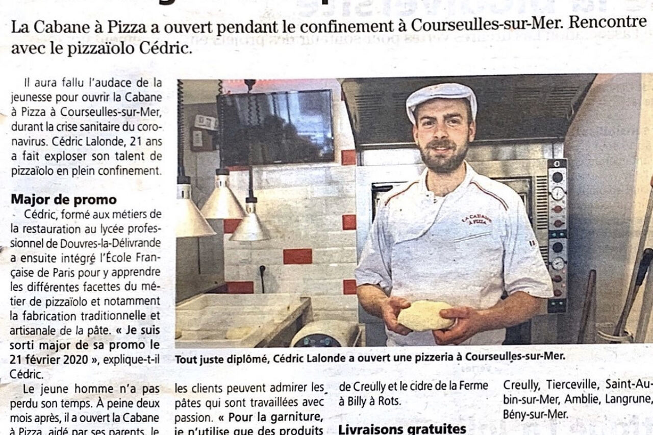 À 21 ans, Cédric régale avec passion