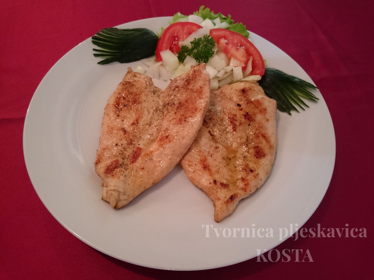 Pileći file na žaru