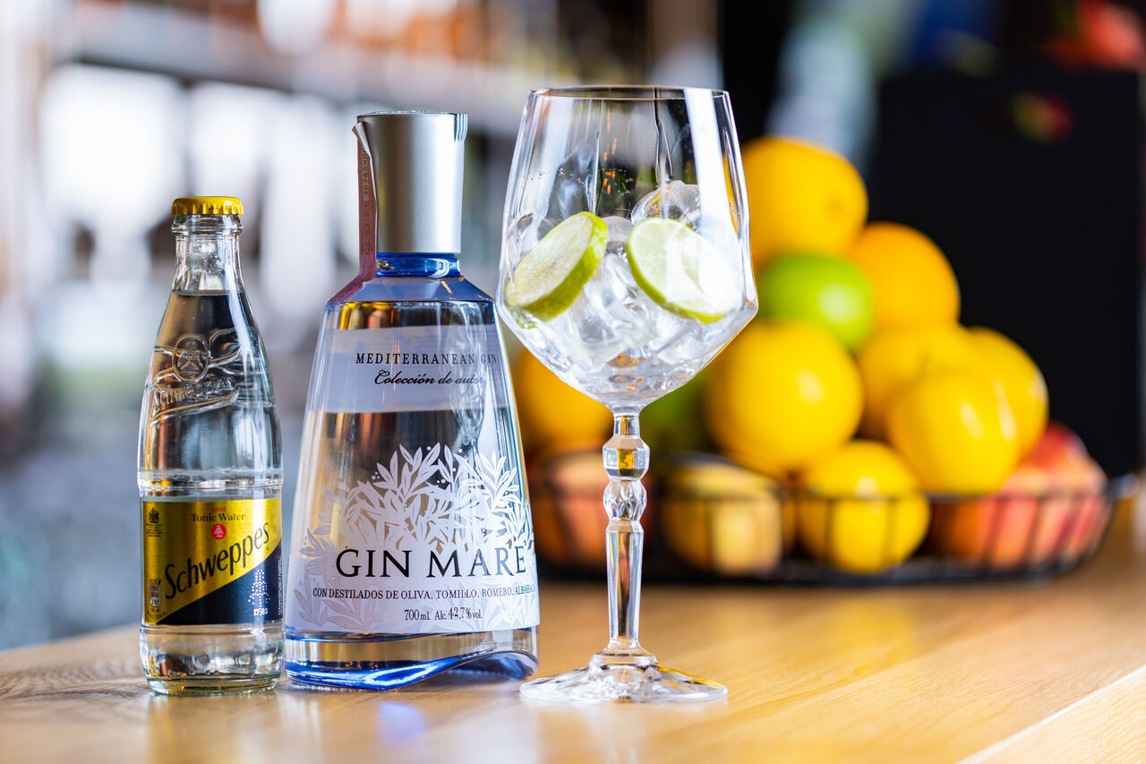 Extensive selection of drinks