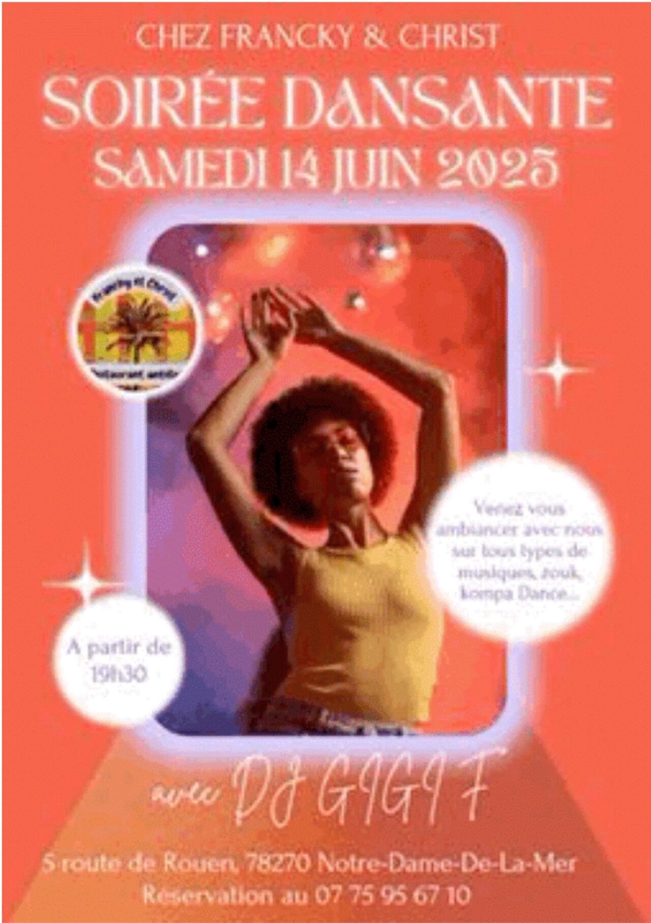 Chez Francky et Christ, restaurant antillais