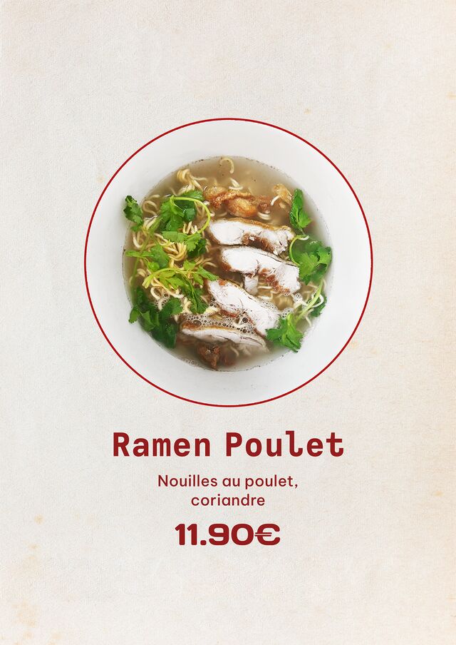 Ramen Poulet