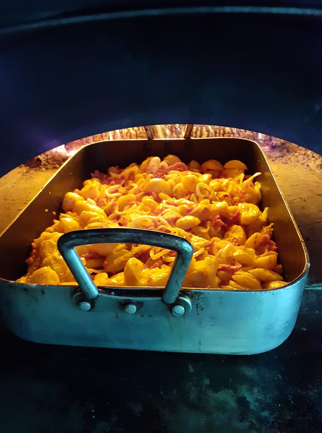 Préparation de la Tartiflette