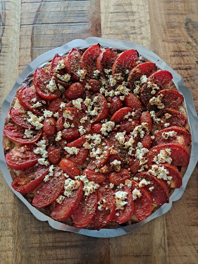 Tarte à la tomate