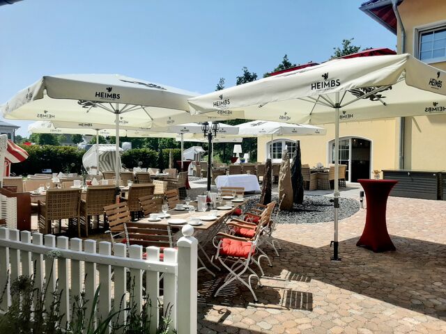 Ein Blick auf unseren Sonnen-Innenhof. 