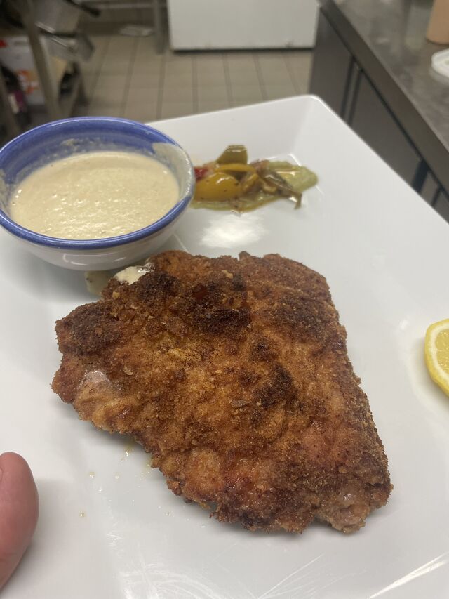 Cordon bleu de veau a l'italienne