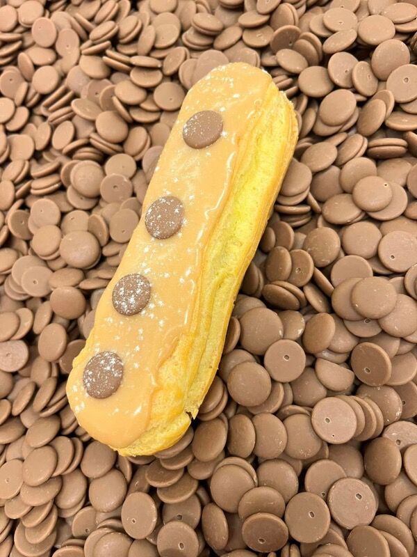 Crème pâtissière caramel et Compoté de pomme