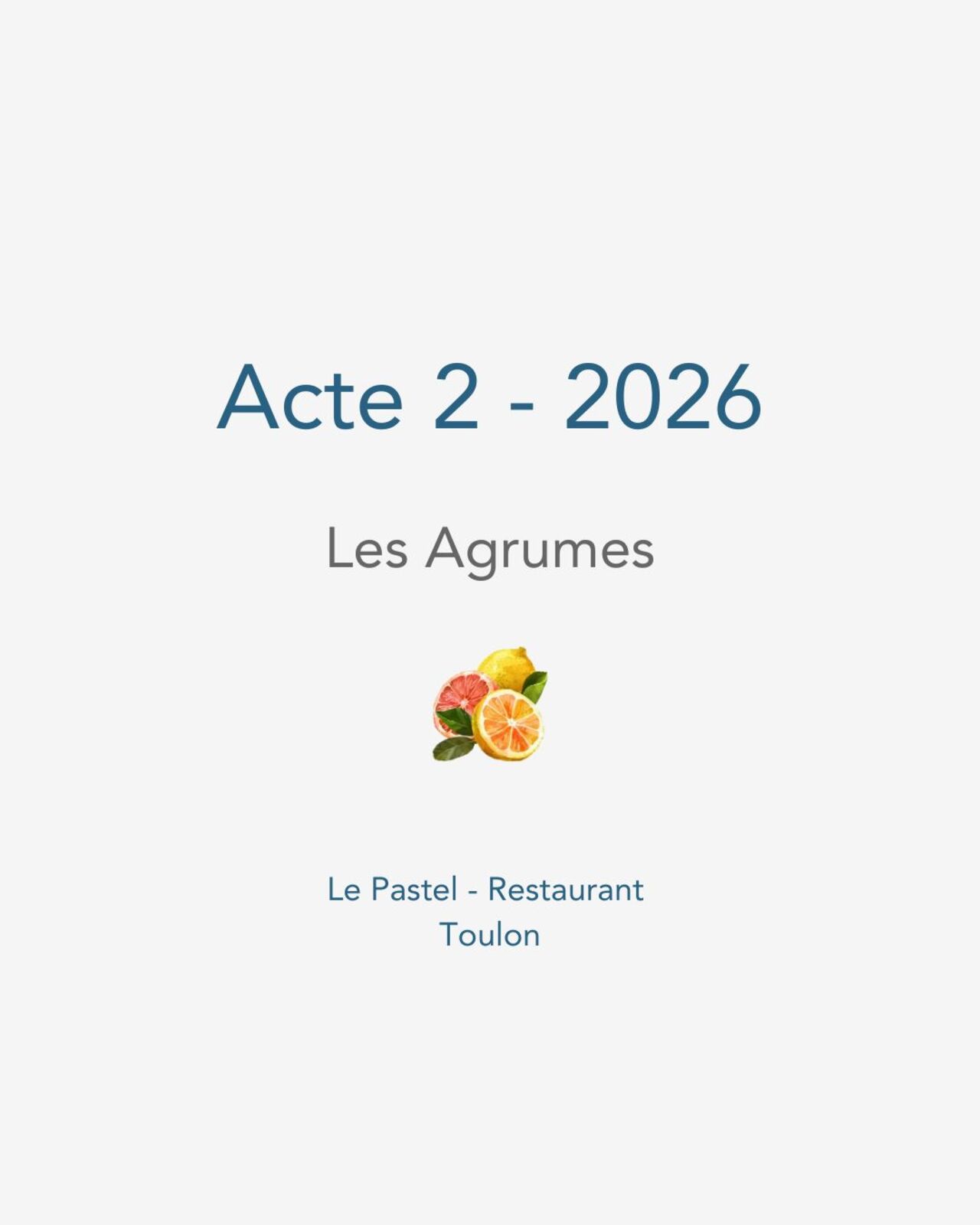 Acte 2 / 2026