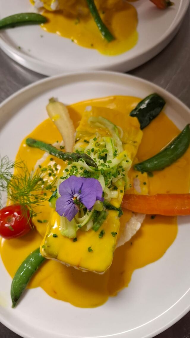 Pavé de turbot au sabayon
