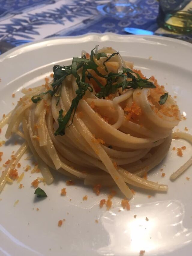 Trenette alla Bottarga by Chef Angelo