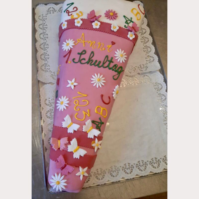 #12 Mottotorte zur Einschulung 