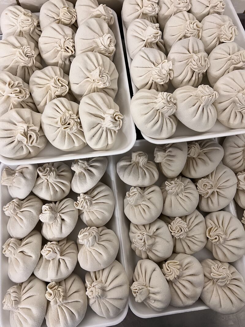 Chinkali gruzińskie 