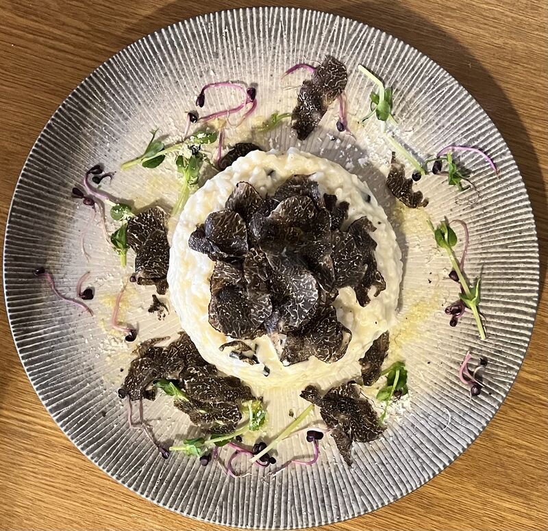 Risotto à la truffe Melanosporum