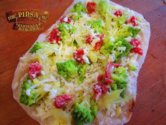 Broccolo romanesco e salsiccia