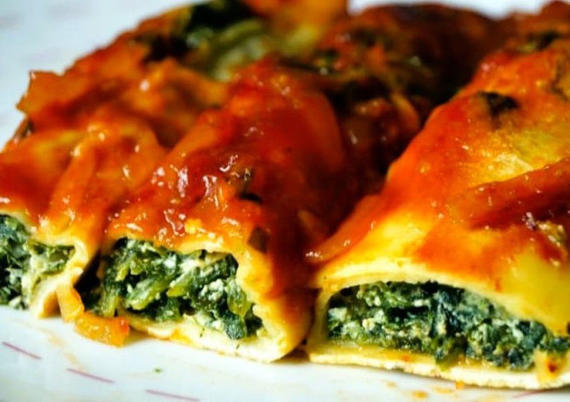 Le mercredi Cannellonis au Bruccio et épinards 9.50€ à emporter