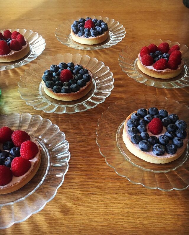 Tartelettes fruits rouges