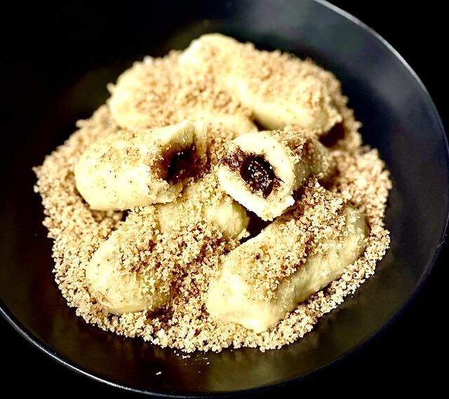 Bramborové šišky plněné povidly / 400g / 81,-Kč