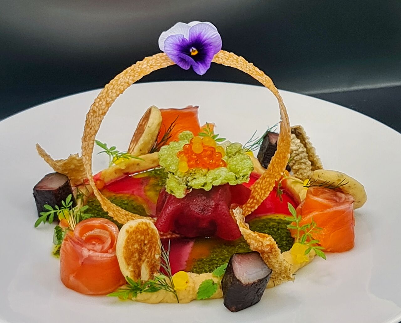 Gravlax de Truite de Savoie et omble chevalier