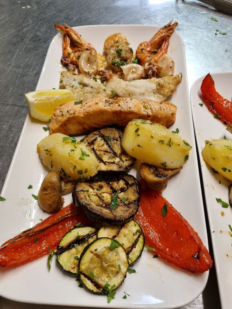 Gemischte Fischplatte