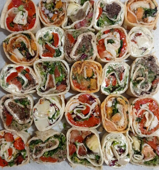 PLATEAU DE WRAPS PROVENÇAUX