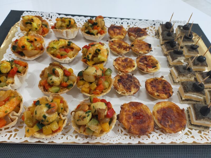 Des mignardises salés pour apéritif