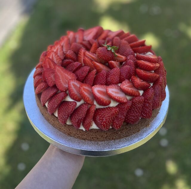 Tarte aux fraises