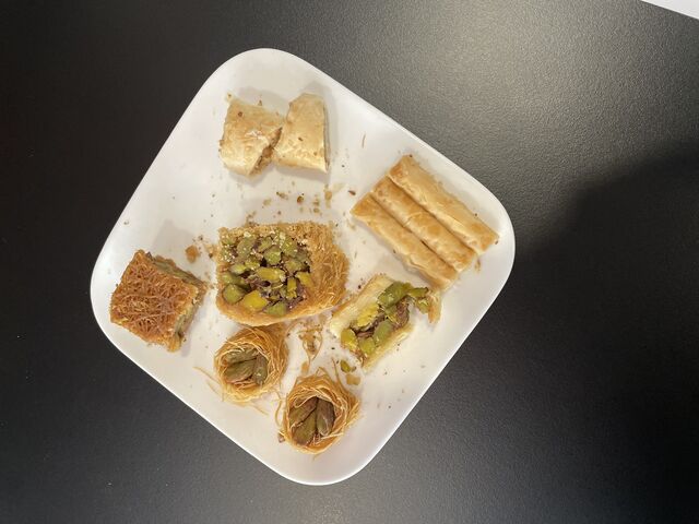 Dessert gâteaux orientaux 