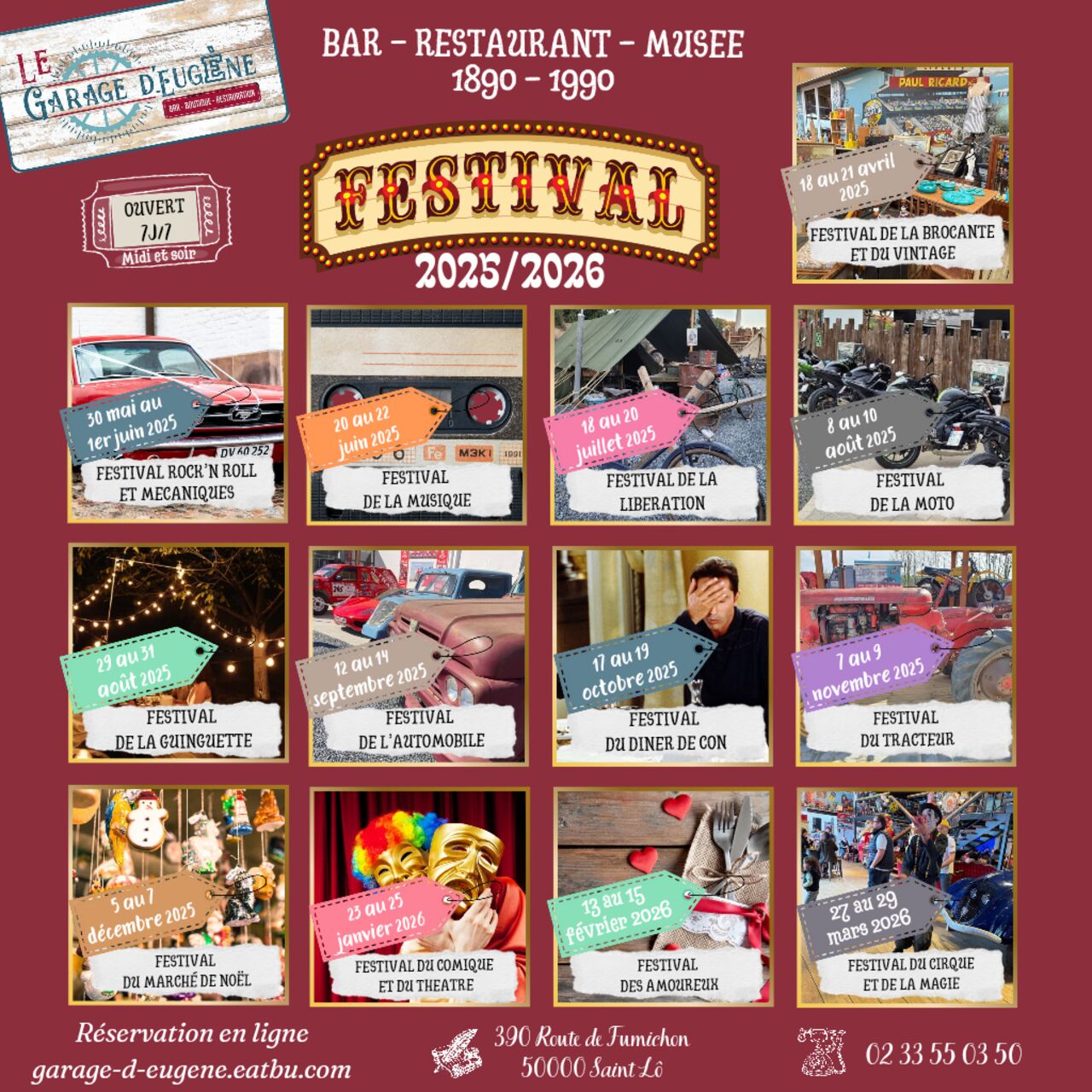 Le Garage d'Eugène Saint-Lô