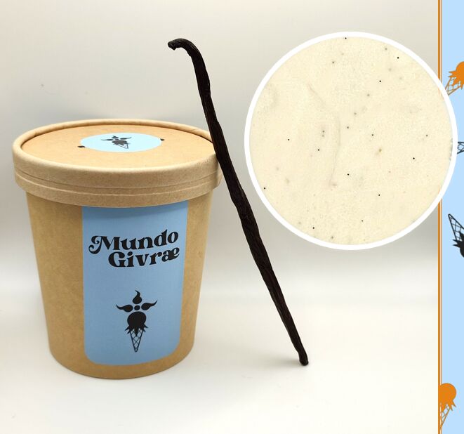 Glace vanille pure gousse