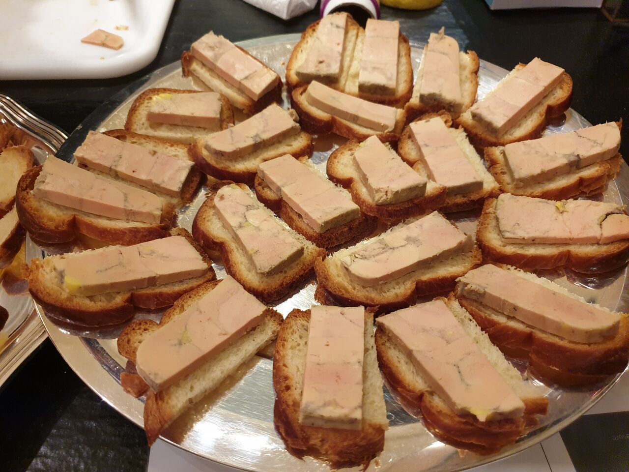 Nos toast de foie gras maison