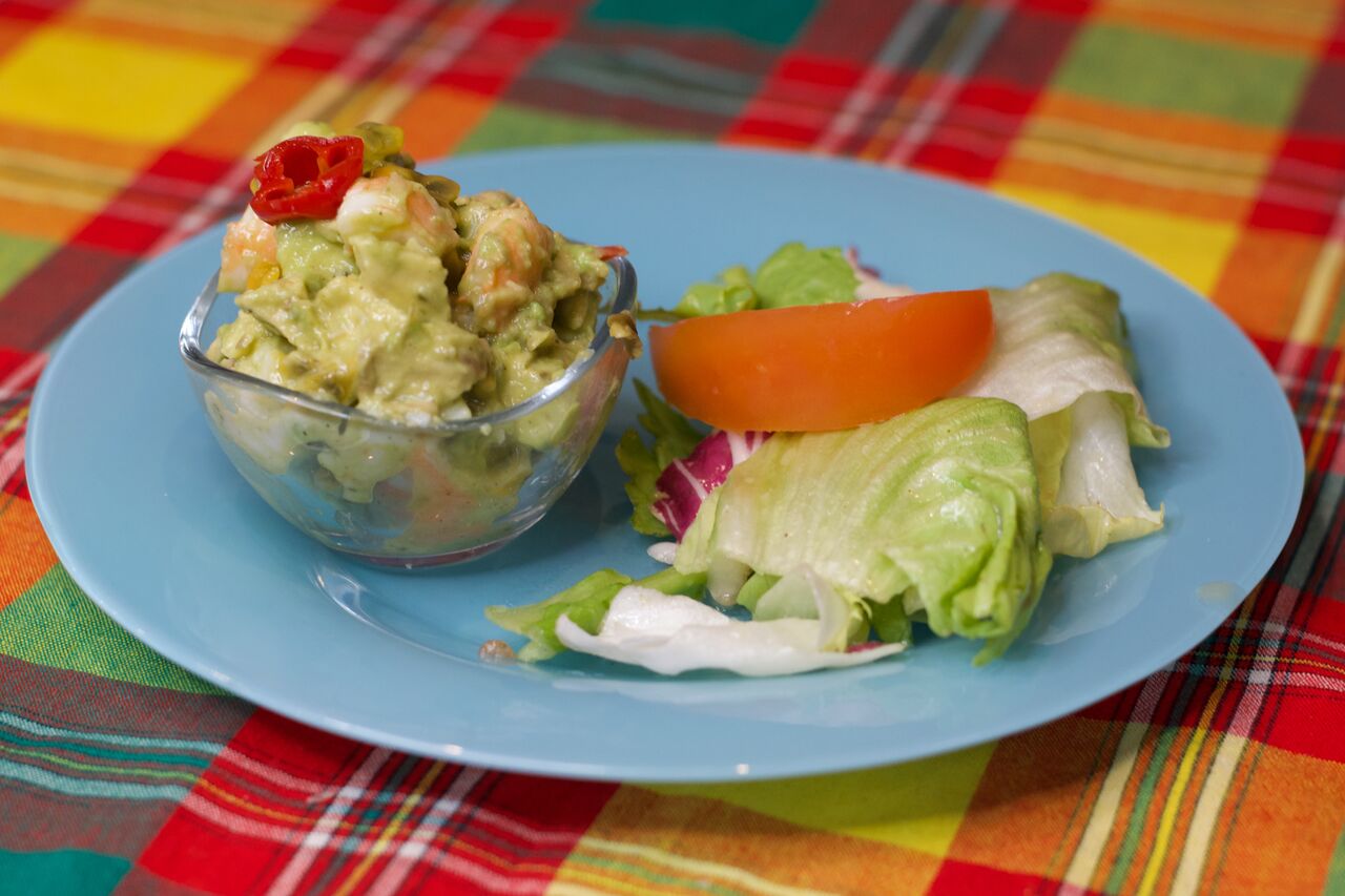 Tartare Avocat Crevettes Passion