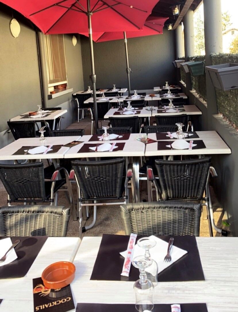 Terrasse couverte