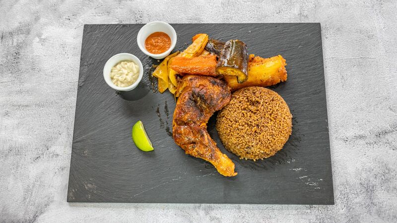 TIEB POULET AVEC LÉGUMES 