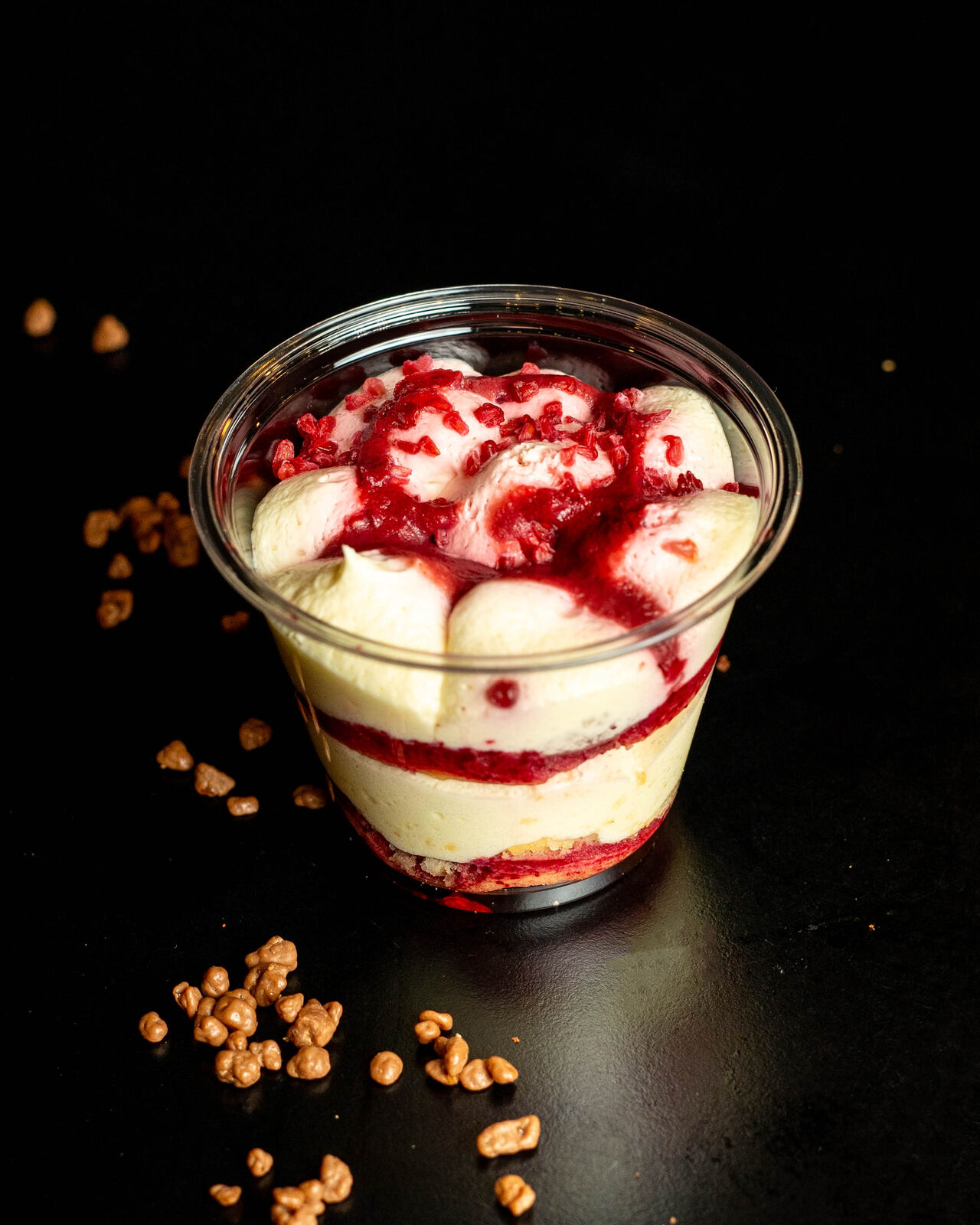 Fromage blanc fruits rouges /marron/daim/miel