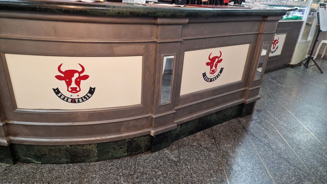 Decorazioni del bancone 